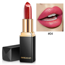 Load image into Gallery viewer, Waterproof Shimmer Long Lasting Lipstick