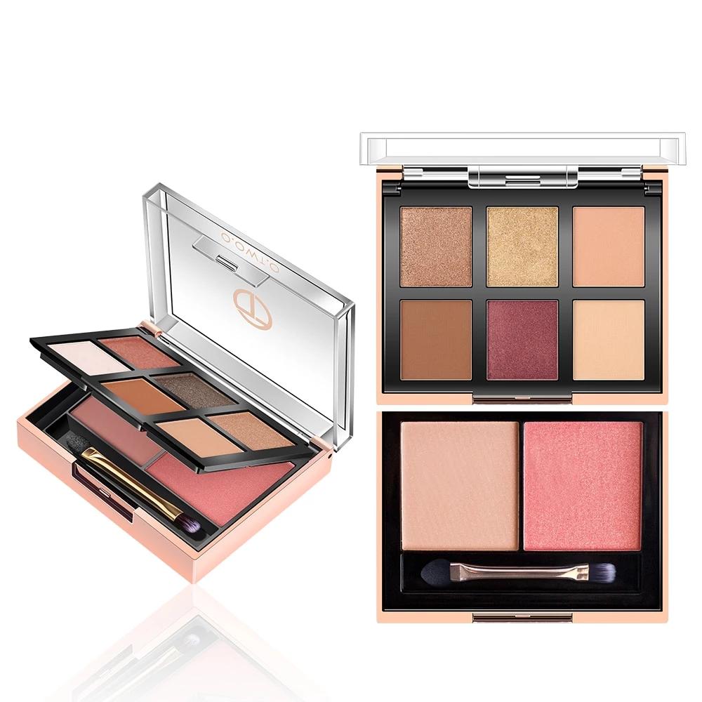 Highlighter Glitter Blusher Palette