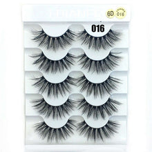 Load image into Gallery viewer, 5 Pairs 2 Styles 3D  Fluffy Wispy Thick Lashes