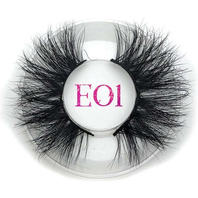 Thick Strip 25mm 3D Mink Lashes