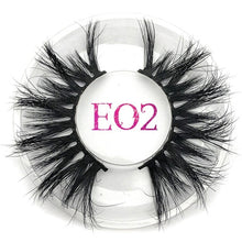 Load image into Gallery viewer, Thick Strip 25mm 3D Mink Lashes