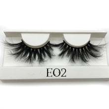 Load image into Gallery viewer, Thick Strip 25mm 3D Mink Lashes