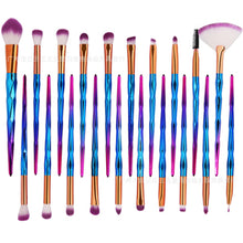 Load image into Gallery viewer, 20Pcs Diamond Makeup Brushes Set