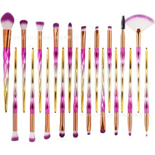 Load image into Gallery viewer, 20Pcs Diamond Makeup Brushes Set