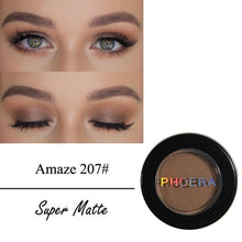 Load image into Gallery viewer, Natural Matte Eye Shadow Waterproof Palette