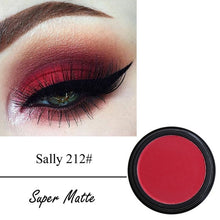 Load image into Gallery viewer, Natural Matte Eye Shadow Waterproof Palette