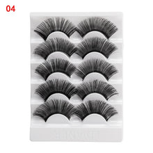 Load image into Gallery viewer, 5 Pairs 2 Styles 3D  Fluffy Wispy Thick Lashes